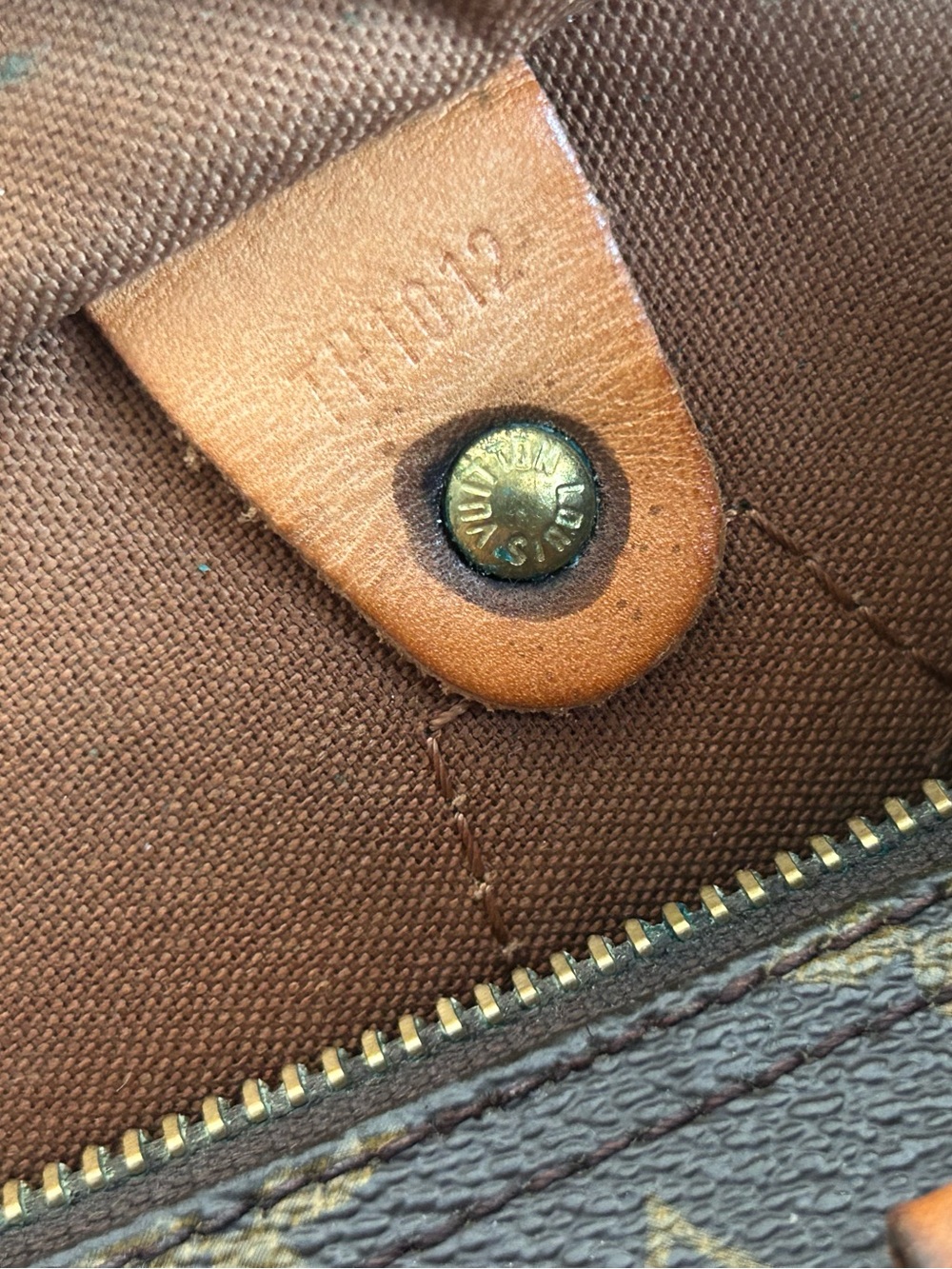Vintage Louis Vuitton Monogram Speedy 30 Boston Handbag TH1012 (Nov. 2002) - Picture 16 of 16